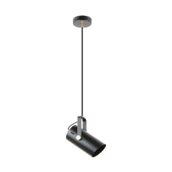 NOWOŚĆ A8165-1 RESI LAMPA WISZĄCA CZARNY MAT-ZŁOTO/MATT BLACK-GOLD ZUMA LINE
