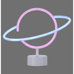 NOWOŚĆ 85029-70 NEON-SATURN LAMPA STOŁOWA MULTIKOLOR ZUMA LINE