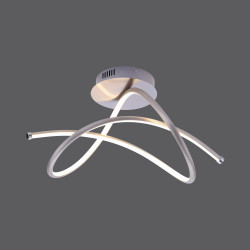 NOWOŚĆ 15441-55 VIOLETTA LAMPA SUFITOWA STALOWY ZUMA LINE