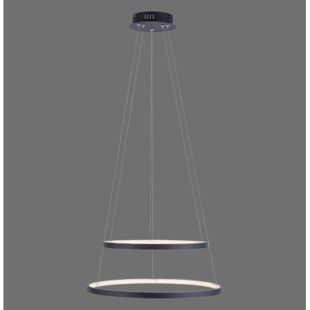 NOWOŚĆ 11525-13 CIRCLE LAMPA WISZĄCA ANTRACYT ZUMA LINE