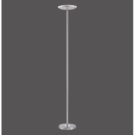 NOWOŚĆ 11729-55 HANS LAMPA PODŁOGOWA STALOWY ZUMA LINE