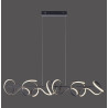 NOWOŚĆ 19033-18 CURLS LAMPA WISZĄCA CZARNY ZUMA LINE