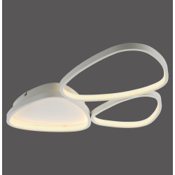 NOWOŚĆ 14049-16 PEBBLES LAMPA SUFITOWA BIAŁY ZUMA LINE
