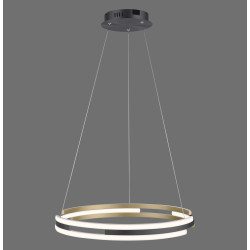 NOWOŚĆ 2051-60 Q-BELUGA LAMPA WISZĄCA MATOWY MOSIĄDZ ZUMA LINE