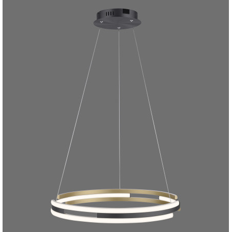 NOWOŚĆ 2051-60 Q-BELUGA LAMPA WISZĄCA MATOWY MOSIĄDZ ZUMA LINE