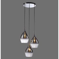 NOWOŚĆ 2062-17 PILUA LAMPA WISZĄCA CHROM ZUMA LINE