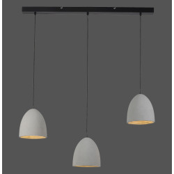 NOWOŚĆ 2233-22 ETON LAMPA WISZĄCA SZARY/CZARNY ZUMA LINE