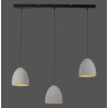 NOWOŚĆ 2233-22 ETON LAMPA WISZĄCA SZARY/CZARNY ZUMA LINE