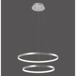 NOWOŚĆ 11525-21 CIRCLE LAMPA WISZĄCA SREBRNY ZUMA LINE