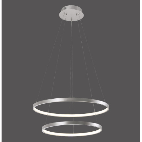 NOWOŚĆ 11525-21 CIRCLE LAMPA WISZĄCA SREBRNY ZUMA LINE