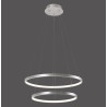 NOWOŚĆ 11525-21 CIRCLE LAMPA WISZĄCA SREBRNY ZUMA LINE