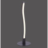 NOWOŚĆ 15128-18 WAVE LAMPA STOŁOWA CZARNY ZUMA LINE