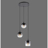 NOWOŚĆ 15424-18 ZEA LAMPA WISZĄCA CZARNY ZUMA LINE