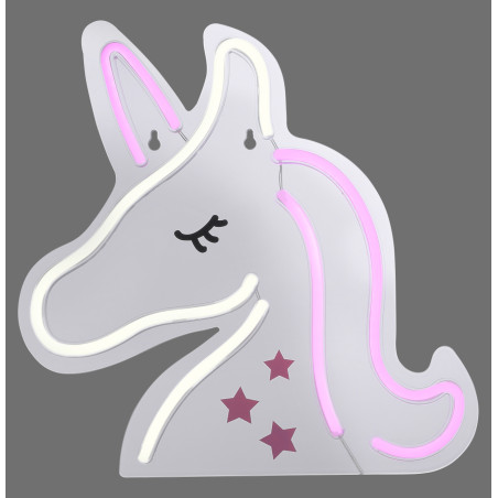 NOWOŚĆ 85025-70 NEON-UNICORN KINKIET MULTIKOLOR ZUMA LINE