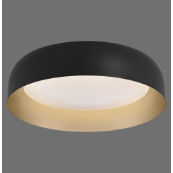 NOWOŚĆ 14215-18 OSKO LAMPA SUFITOWA CZARNY/ZŁOTY ZUMA LINE