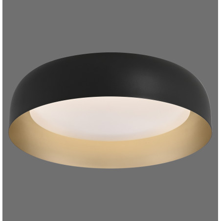 NOWOŚĆ 14215-18 OSKO LAMPA SUFITOWA CZARNY/ZŁOTY ZUMA LINE