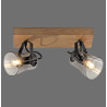 NOWOŚĆ 11448-79 GREEN LANGSTRÖM LAMPA SUFITOWA CZARNY/DREWNO ZUMA LINE