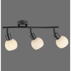 NOWOŚĆ 12152-18 LOKI LAMPA SUFITOWA CZARNY ZUMA LINE