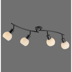 NOWOŚĆ 12154-18 LOKI LAMPA SUFITOWA CZARNY ZUMA LINE