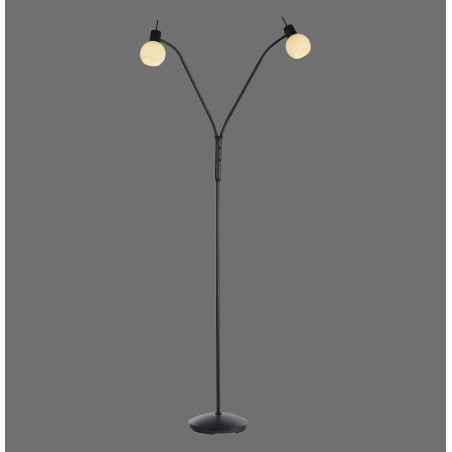 NOWOŚĆ 12158-18 LOKI LAMPA PODŁOGOWA CZARNY ZUMA LINE
