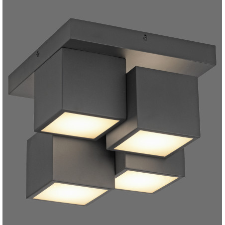 NOWOŚĆ 14114-18 TETRIS LAMPA SUFITOWA CZARNY ZUMA LINE