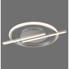 NOWOŚĆ 14130-55 KORSA LAMPA SUFITOWA SREBRNY ZUMA LINE