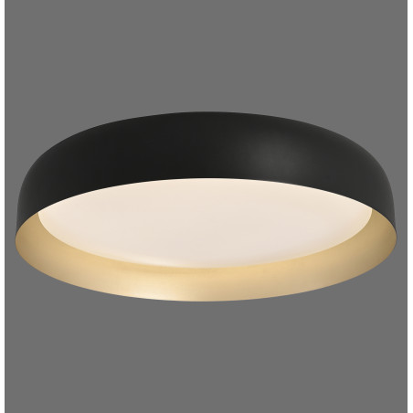 NOWOŚĆ 14216-18 OSKO LAMPA SUFITOWA CZARNY/ZŁOTY ZUMA LINE