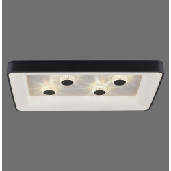 NOWOŚĆ 14385-18 VERTIGO LAMPA SUFITOWA CZARNY ZUMA LINE