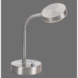 NOWOŚĆ 14419-55 HENSKEN LAMPA STOŁOWA SREBRNY ZUMA LINE