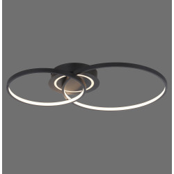 NOWOŚĆ 14540-18 ASMINA LAMPA SUFITOWA CZARNY ZUMA LINE