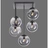 NOWOŚĆ 14602-18 BIG WIDOW LAMPA SUFITOWA CZARNY ZUMA LINE