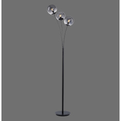 NOWOŚĆ 14603-18 BIG WIDOW LAMPA PODŁOGOWA CZARNY ZUMA LINE