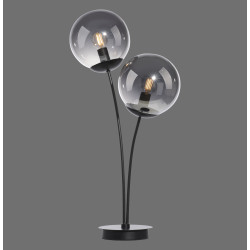 NOWOŚĆ 14605-18 BIG WIDOW LAMPA STOŁOWA CZARNY ZUMA LINE