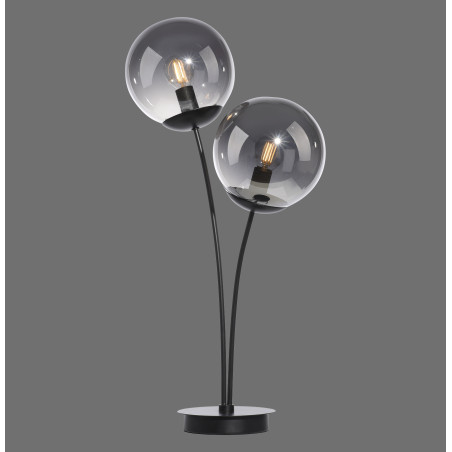 NOWOŚĆ 14605-18 BIG WIDOW LAMPA STOŁOWA CZARNY ZUMA LINE
