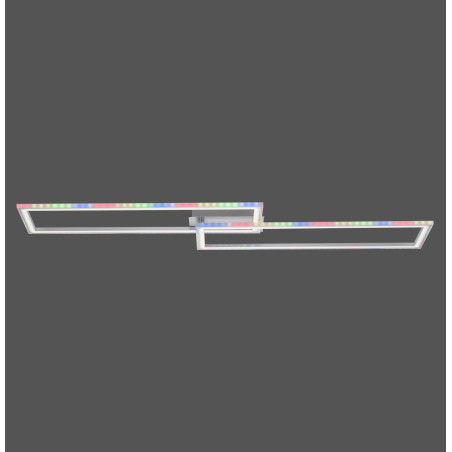 NOWOŚĆ 14635-55 FELIX60 LAMPA SUFITOWA SREBRNY ZUMA LINE