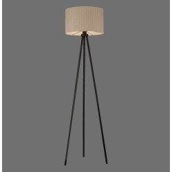 NOWOŚĆ 14894-39 DURO LAMPA PODŁOGOWA BEŻOWY/CZARNY ZUMA LINE