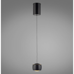 NOWOŚĆ 15260-18 BALLINI LAMPA WISZĄCA CZARNY ZUMA LINE