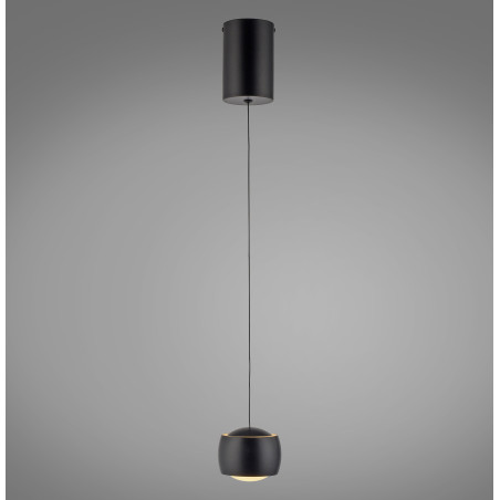 NOWOŚĆ 15260-18 BALLINI LAMPA WISZĄCA CZARNY ZUMA LINE