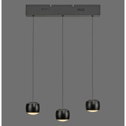 NOWOŚĆ 15261-18 BALLINI LAMPA WISZĄCA CZARNY ZUMA LINE