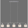 NOWOŚĆ 15375-17 ACCOR LAMPA WISZĄCA CHROM ZUMA LINE
