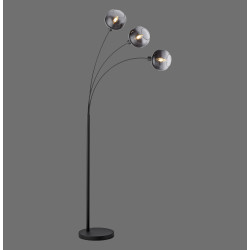 NOWOŚĆ 15422-18 ZEA LAMPA PODŁOGOWA CZARNY ZUMA LINE