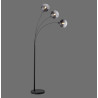 NOWOŚĆ 15422-18 ZEA LAMPA PODŁOGOWA CZARNY ZUMA LINE