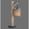 NOWOŚĆ 15784-29 GREEN TRIBU LAMPA STOŁOWA DREWNO/BEŻOWY ZUMA LINE