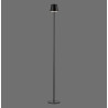 NOWOŚĆ 19252-18 EURIA LAMPA PODŁOGOWA/ZEWNĘTRZNA CZARNY ZUMA LINE