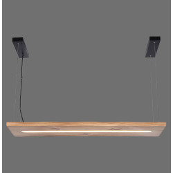 NOWOŚĆ 2625-79 PALMA LAMPA WISZĄCA DREWNO/CZARNY ZUMA LINE