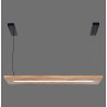 NOWOŚĆ 2625-79 PALMA LAMPA WISZĄCA DREWNO/CZARNY ZUMA LINE