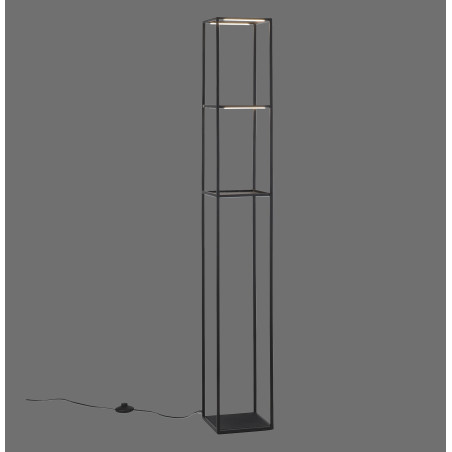 NOWOŚĆ 401-18 CONNI LAMPA PODŁOGOWA CZARNY ZUMA LINE