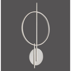 NOWOŚĆ 6154-55 Q-ARKOA LAMPA SUFITOWA SREBRNY ZUMA LINE