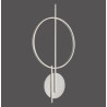 NOWOŚĆ 6154-55 Q-ARKOA LAMPA SUFITOWA SREBRNY ZUMA LINE