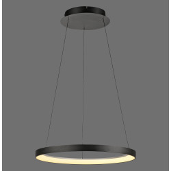 NOWOŚĆ 2851-18 HOOP LAMPA WISZĄCA CZARNY ZUMA LINE